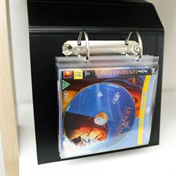 Blu-Ray Lommer med ringpermhull for Blu-Ray-oppbevaring - 50 stk.