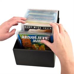 CD Lomme for CD-oppbevaring med lukkeklaff - 100 stk.