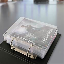 DVD Skilleblader med ringpermhull Inkl. etiketter med forhåndstrykte filmsjangre - 16 stk.