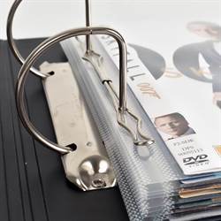 DVD Lommer med ringpermhull for DVD-oppbevaring – 100 stk.