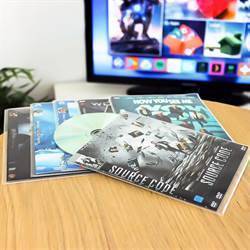 DVD Lommer for DVD-oppbevaring – med plass til cover – 100 stk.