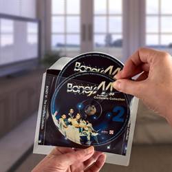 Dobbel CD-lomme med plass til cover - 50 stk