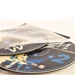 Dobbel CD-lomme med plass til cover - 50 stk