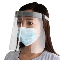 Beskyttende ansiktsskjerm / visir, "Comfort Plus" - 1 stk.