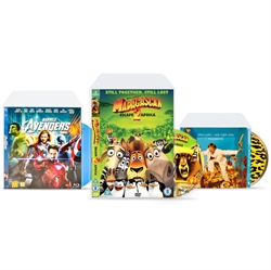 DVD Lommer for DVD-oppbevaring – med plass til cover – 100 stk.
