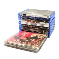 Blu-Ray Lommer for Blu-Ray-oppbevaring – med plass til cover – 50 stk.