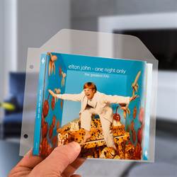 CD Lomme med ringpermhull for CD-oppbevaring - 100 stk.