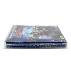 DVD Lommer for DVD-oppbevaring med plass til cover - 100 stk.