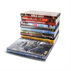 DVD Lommer for DVD-oppbevaring med plass til cover - 100 stk.